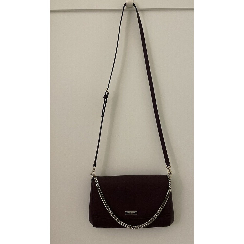 Kate Spade New York Mahogany Greer Laurel Way Leather Crossbody Bag - Picture 11 of 12